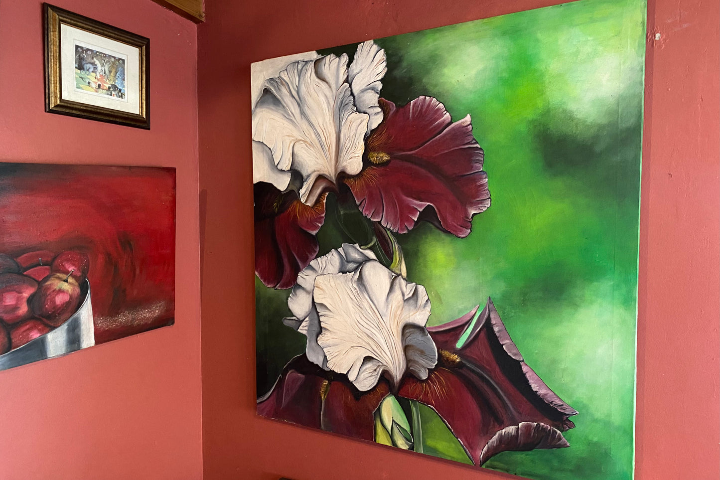 Whispers of the Garden: Irises in Bloom #021