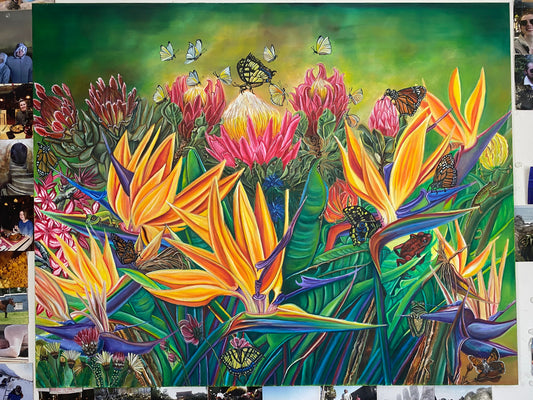 The birds of paradise flower #003
